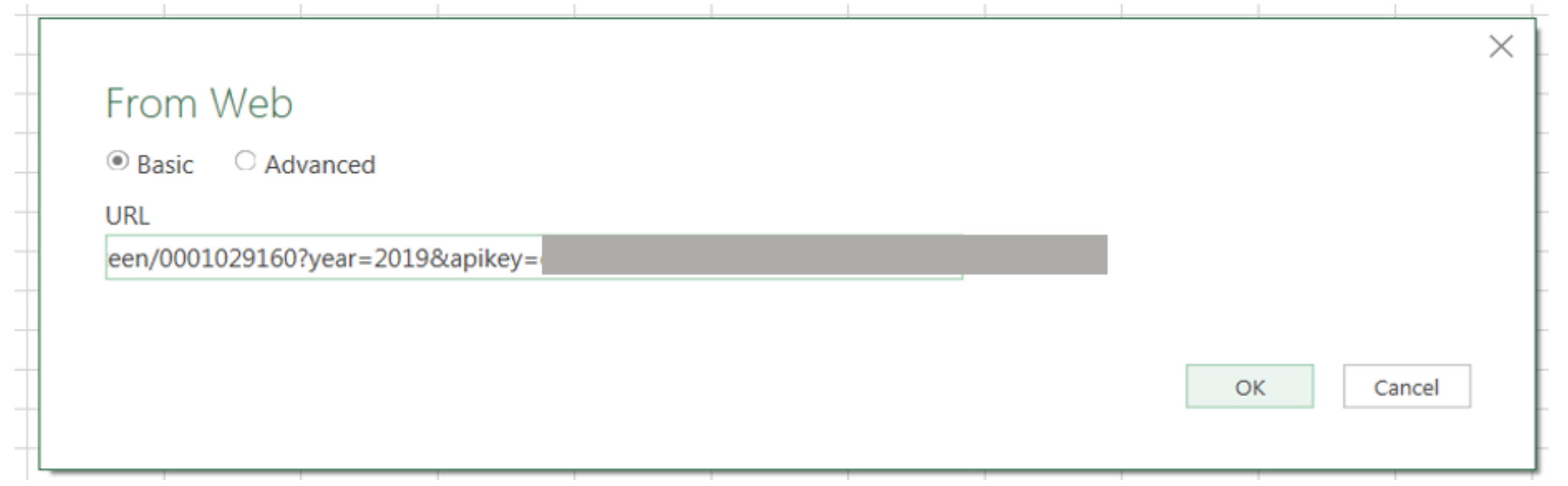 Excel Cash Flow sheet Statements integration